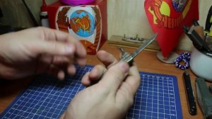 Складной нож "Титан" эпохи СССР, Завод СН, Ворсма