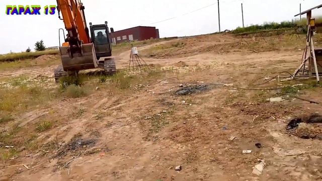 Заказ от ГАЗПРОМ.Свинофабрика.Часть 2 кладка шлакоблока 3.7 метра глубина смотреть онлайн