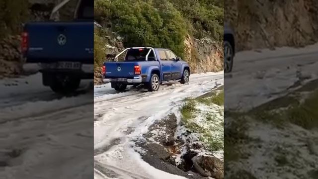 Летняя резина и первый снег ❄️