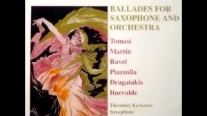 Astor Piazzolla - Tango Suite for Saxophone and Orchestra - Libertango