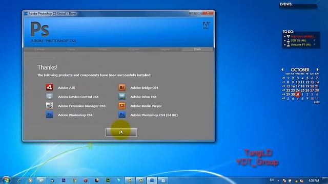 Fpoly HN- TungLD - Hướng dẫn cài đặt Adobe Photoshop CS 4 смотреть онлайн