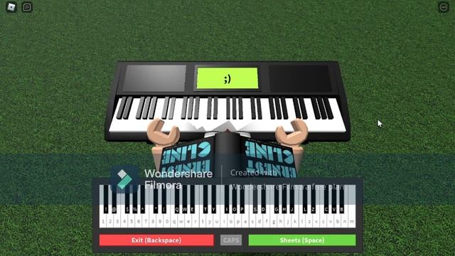 Toxic friends | Roblox Piano смотреть онлайн