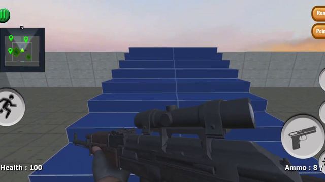 Blue & Red Alien - Fps Shooting Games 3D _ Android GamePlay смотреть онлайн