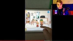 Каша смотрит СЕРИАЛ СТРАННАЯ ЛЮБОВЬ Toca Boca