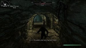 Werewolf Warrior in Helgen  Skyrim SE