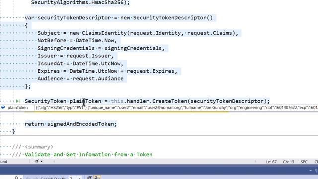 JWT Net Core смотреть онлайн