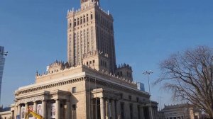 Pałac Kultury i Nauki, Warsaw, social realism in 1955 in Polish People's Republic;