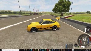 BeamNg - Porsche 911 Carrera Top Speed