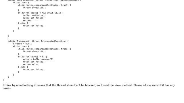 Code Review: Blocking and non-blocking queue (2 Solutions!!) смотреть онлайн