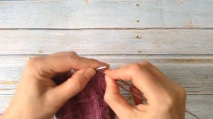 Красивый узор для носков \ вязание по кругу \ мастер класс