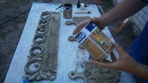 Резьба по дереву. Пакраска изделий.