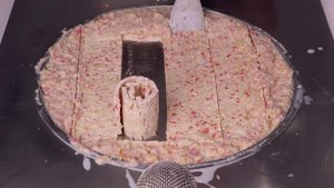 ASMR - Ice Cream Challenge: Massive Donuts Ice Cream Rolls | how to make Donut Ice Cream - Recipe