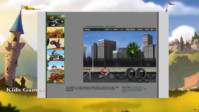 Bike Stunts Parkour Race | Flying Bike Stunt Parkour | Game Walkthrough смотреть онлайн