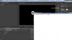 счётчик с процентами Adobe After Effects