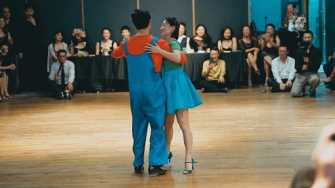 Rongrong y Zhengzhong performance @Infinitango Shanghai 2023 Spring Tango Weekend Farewell Milonga