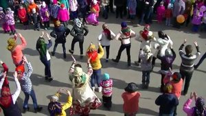 поселок Рылеево Масленица 13 03 2016