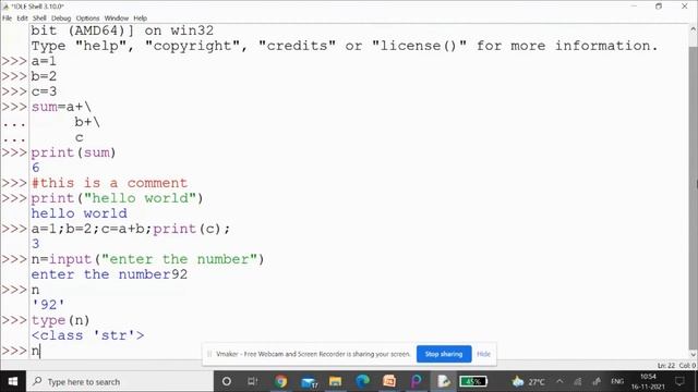PYTHON INDENTATION | INPUT AND OUTPUT OPERATION | PYTHON TUTORIAL #3