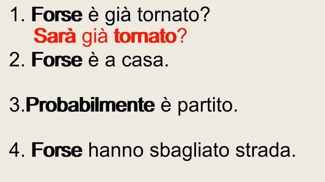 Итальянский язык. Практика 33. Futuro anteriore. Предбудущее время. смотреть онлайн