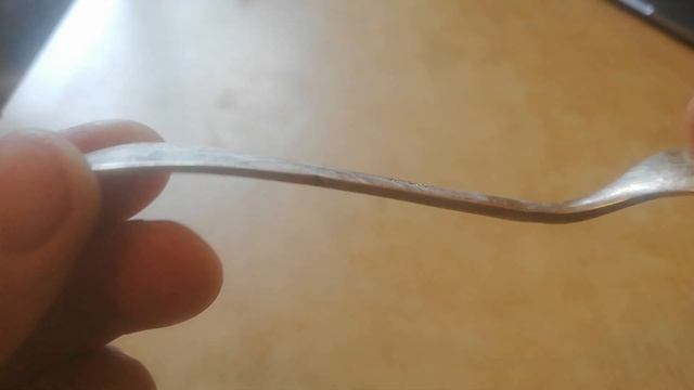 Реставрация серебряной вилки. смотреть онлайн