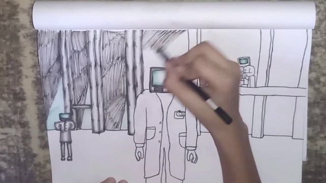 skibidi toilet 66 how to draw scientist tv man @DaFuqBoom смотреть онлайн