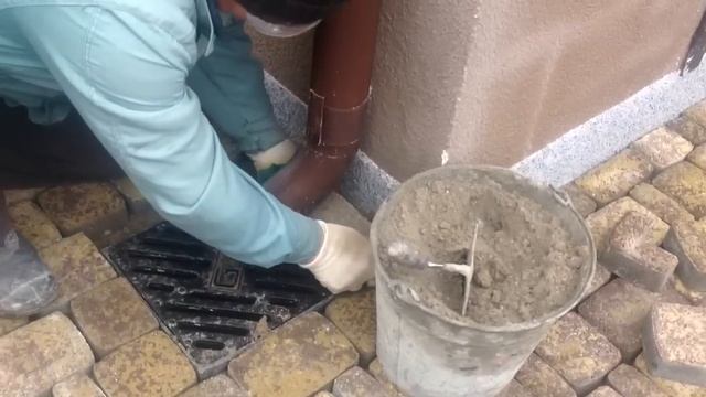 брусчатка тротуарная укладка