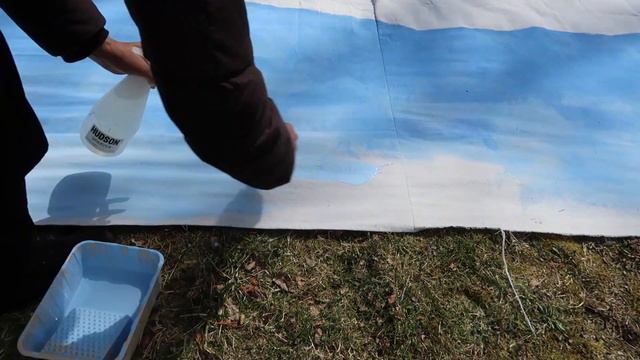 DIY Backdrop out of Drop Cloth смотреть онлайн