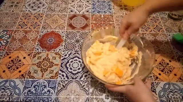 Пирог с замаринованной тыквой.