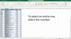 How to Select Cell Contents in Excel | Microsoft Excel | Rows & Columns | Lesson 2 |