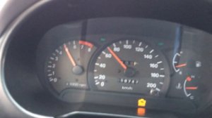 разгон Акцент горит чек