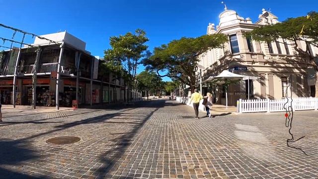 Virtual Walk South Bank Brisbane 40 minutes | No Music | Treadmill Pack смотреть онлайн