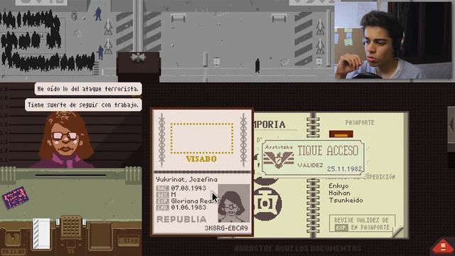 ATAQUE TERRORISTA | Papers Please - #1 смотреть онлайн
