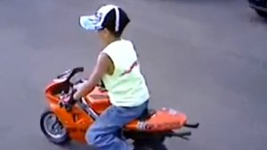 Дети на мотоциклах. Biker baby. Mini Moto