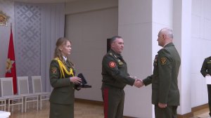 Вручение погон полковникам