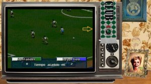 [SEGA Mega Drive] FIFA Soccer 96 (1995) Liga completa Racing Santander #02 VS Deportivo