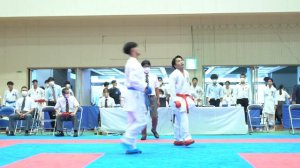 U Kansai Open Tournament Excellent Male Kumite Hiroki Ito Kotaro Nakamura