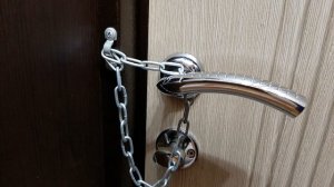 Цепочка на входную дверь своими руками
