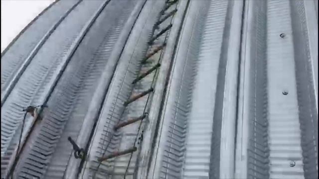 16 марта 2020 г. Возведение безкаркасного ангара (сезон 2020) смотреть онлайн