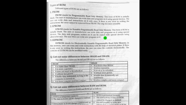 ICS part 1 lecture ROM Read only memory , types of Rom, PROM, EPROM ,EEPROM, Cache memory смотреть онлайн