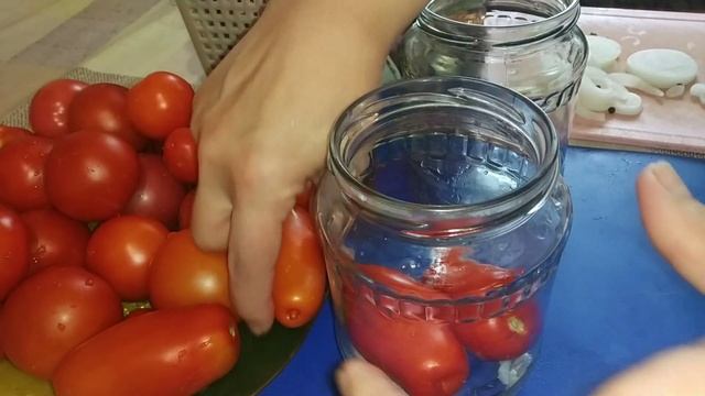 ПОМИДОРЫ с репчатым ЛУКОМ. Просто и ВКУСНО!!