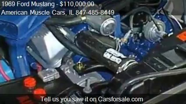 1969 Ford Mustang Shelby GT500 - for sale in Palatine, IL 60 смотреть онлайн