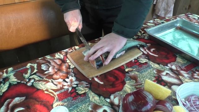 КОПЧЕНЫЙ КАРП С РИСОМ & ФОРЕЛЬ НА МАНГАЛЕ!!!