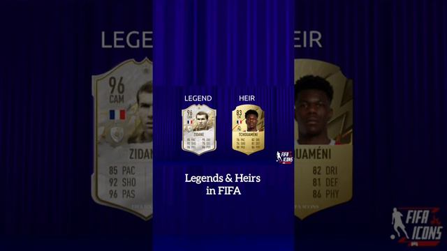 Legends & Heirs in FIFA #zidane #marcelo #carlos #ramos #rudiger