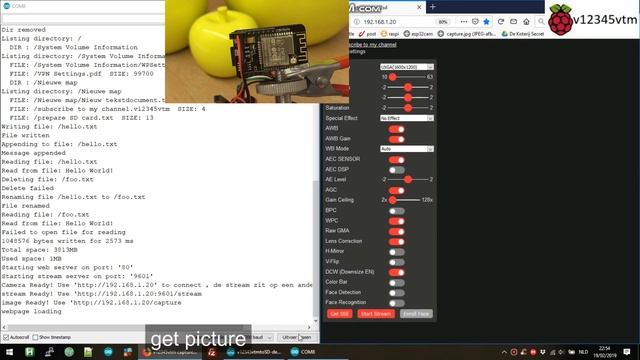 ESP32-CAM : How to save jpg to SD-card with ESP32-CAM OV2640 in arduino-ide ?(source-code) смотреть онлайн