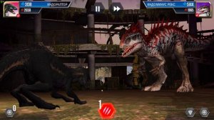 Новый супергибрид? Дуэль Динозавров Jurassic World: Игра