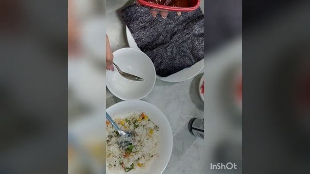 #корейскаякухня.Вкусные полезные шарики в любой поход ( южнокорейские рецепты)