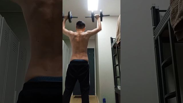 Армейский жим стоя гантелями смотреть онлайн