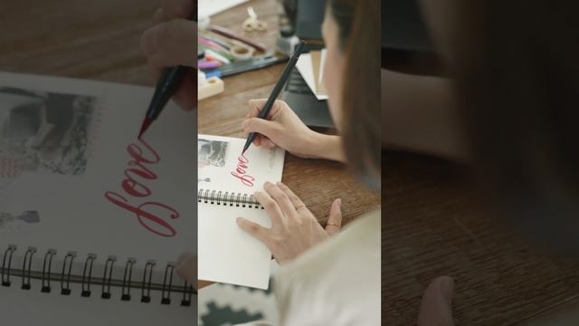 Каллиграфия - искусство письма#shorts# Каллиграфия - искусство письма