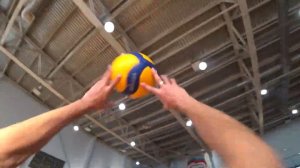 Волейбол от первого лица. Партия целиком. Volleyball in the first person.  Whole party.