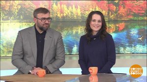 Екатерина Олькина и Михаил Пореченков - о фильме "...а". Доброе утро. Фрагмент выпуска от 29.09.2020