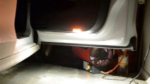 Подсветка дверей Jetta 6 (2 режима)